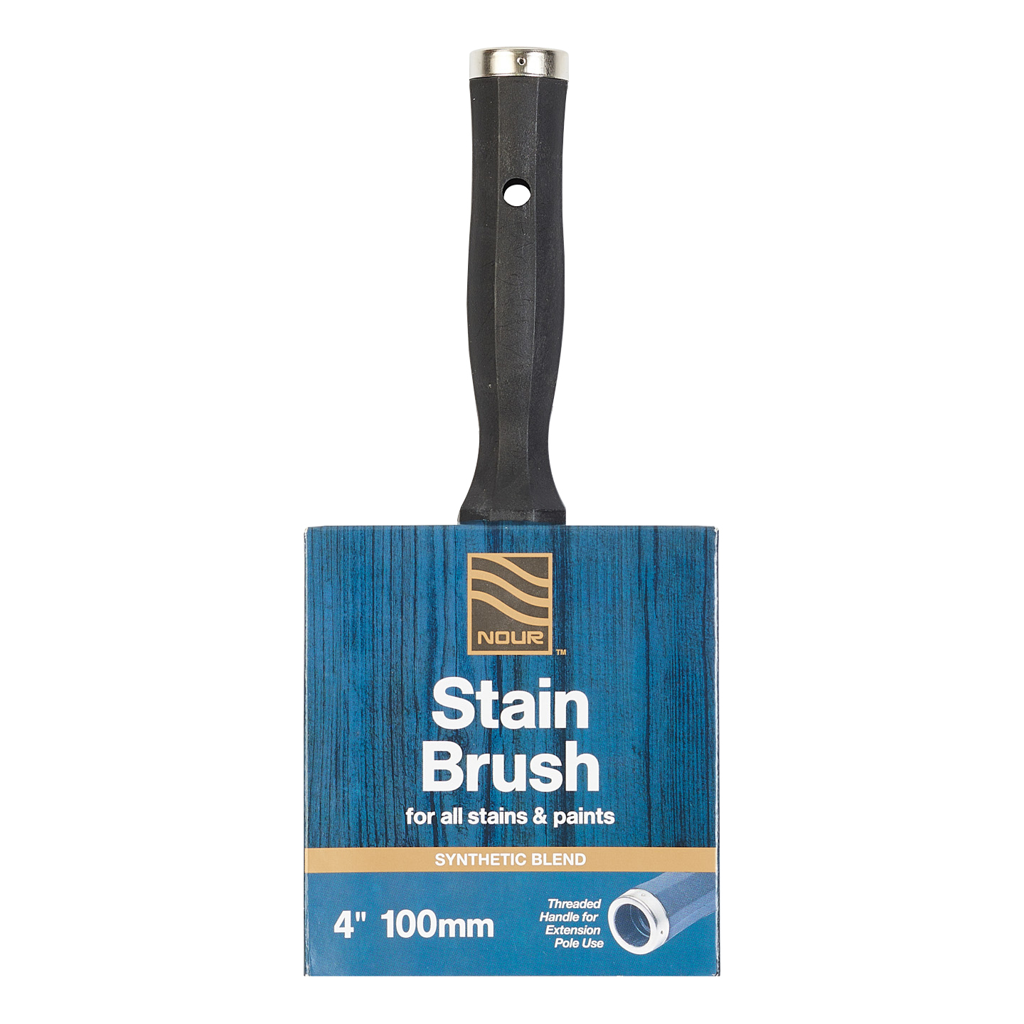 Synthetic Stain Brush Threaded Handle Stain Brushes Brushes Nour
